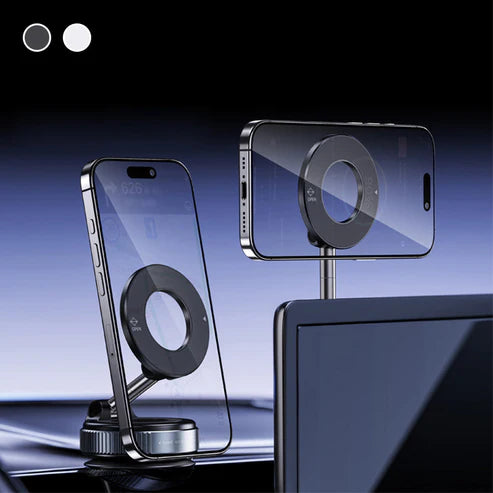 Foldable Magnetic Car Phone Holder – Portable & Adjustable Mount