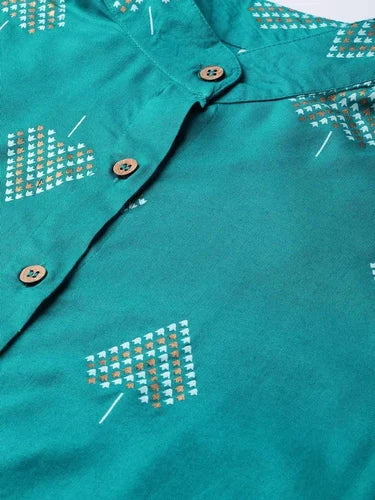 Ladies Designer Printed Cotton Kurti