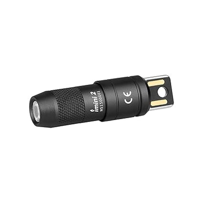 OLIGHT IMINI 2 EDC Rechargeable Keychain Flashlight, 50 Lumens Compact and Portable Mini Light, Tiny LED Keyring Lights with Built-in Battery Ideal for Everyday Carry and Emergencies
