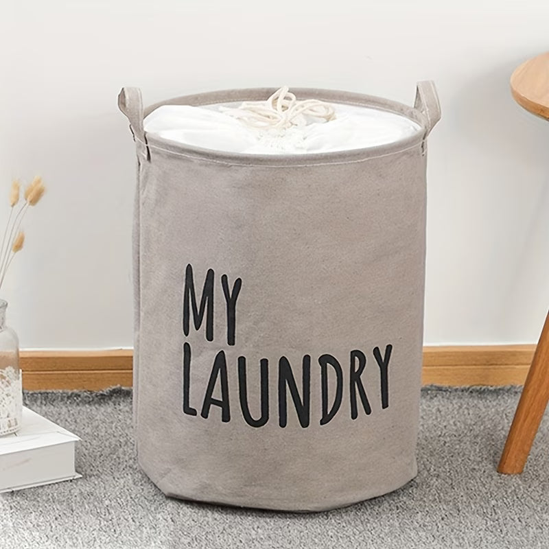 Large Laundry Basket With Foldable Laundry Bag, Independent High Hanger, Foldable Laundry Box, Waterproof Laundry Basket, Of High Quality. The Handle Ring Adopts A Half Ring Design And The Connection Is More Secure And Wear-resistant.