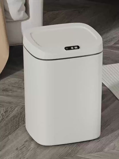 Hands-Free Smart Trash Can with Motion, Sealing Lid & Odor-Blocking Technology, Touchless Operation for /Office//Bathroom, Trash Bin (Easy Clean, Durable Design)