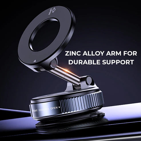 Foldable Magnetic Car Phone Holder – Portable & Adjustable Mount
