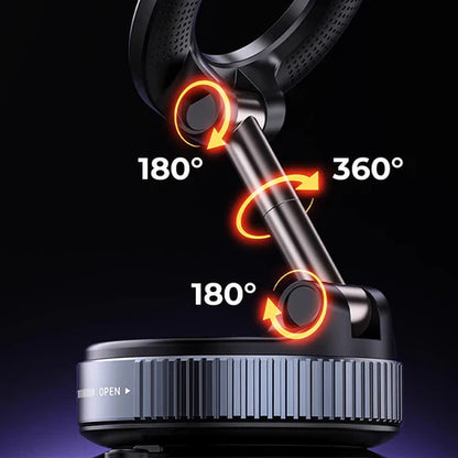 Foldable Magnetic Car Phone Holder – Portable & Adjustable Mount