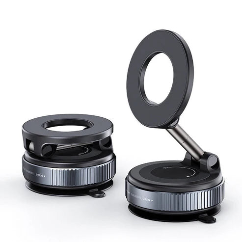 Foldable Magnetic Car Phone Holder – Portable & Adjustable Mount