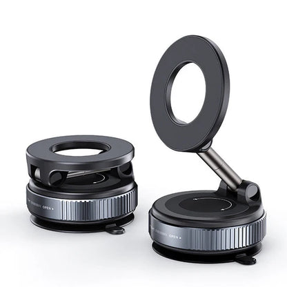 Foldable Magnetic Car Phone Holder – Portable & Adjustable Mount