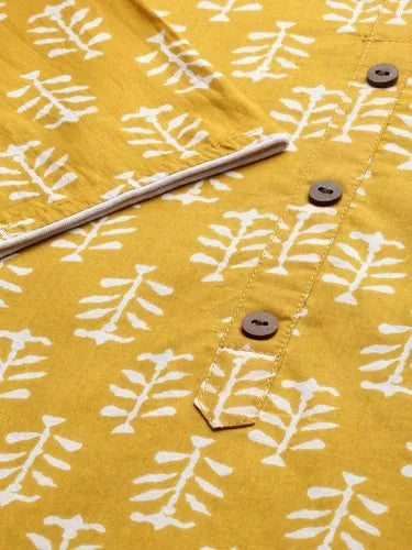 Cotton Printed Kurti Palazzo Set