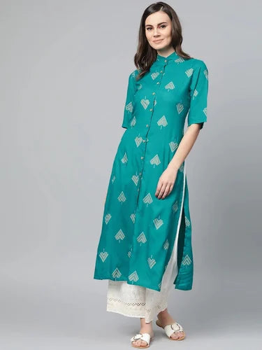Ladies Designer Printed Cotton Kurti